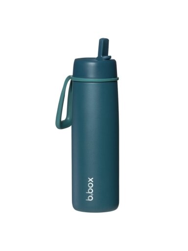Terminė gertuvė su sulankstomu antgaliu 690 ml, b.box, Sea Glass