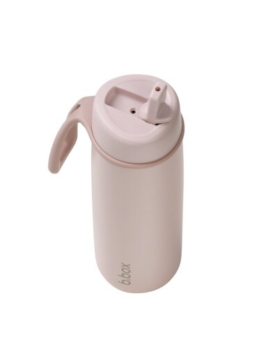 Insulated Drink Bottle with Folding Spout 690 ml, b.box, Blush Crush 2 Insulated Drink Bottle with Folding Spout 690 ml, b.box, Blush Crush 2
