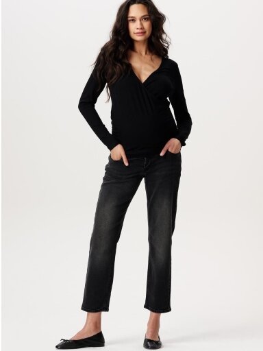 Mom fit nėščiųjų džinsai Azua (Black) Mom fit nėščiųjų džinsai Azua (Black)