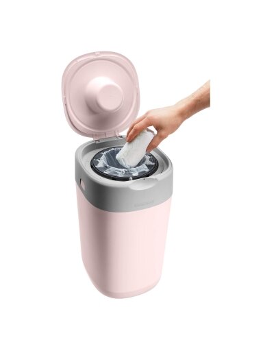 TOMMEE TIPPEE konteineris sauskelnėms Sangenic Twist&Click, rožinis