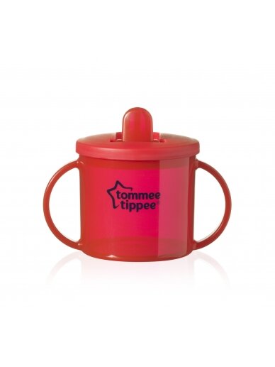 TOMMEE TIPPEE puodelis FIRST CUP, 4 mėn.+, 190 ml, 43111055