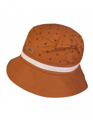 Vaikiška kepurė Panama, UV+30, TuTu (ruda)