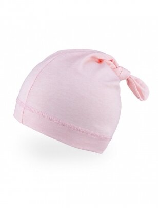 Vaikiška kepurė su mazgeliu, TuTu (light pink)