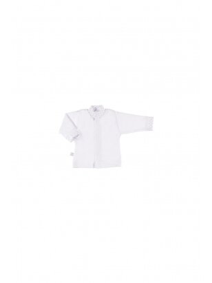 Vaikiški balti marškiniai su lašeliais
