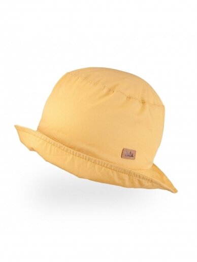 Vaikiška kepurė Panama, UV+30, TuTu (geltona)