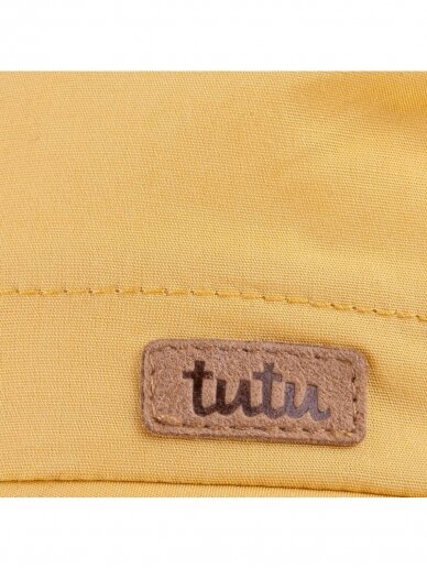 Vaikiška kepurė su kaklo apsauga, UV+30, TuTu (geltona) 1