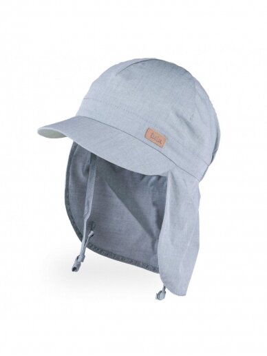Vaikiška kepurė su kaklo apsauga, UV+30, TuTu (žalsva)