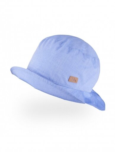 Vaikiška kepurė Panama, UV+30, TuTu (mėlyna) 1