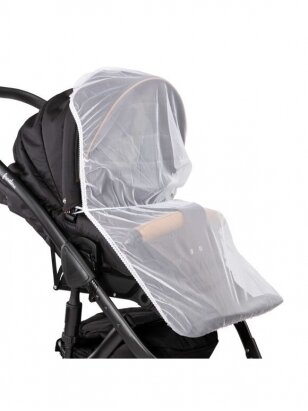 Universal white mosquito net for strollers