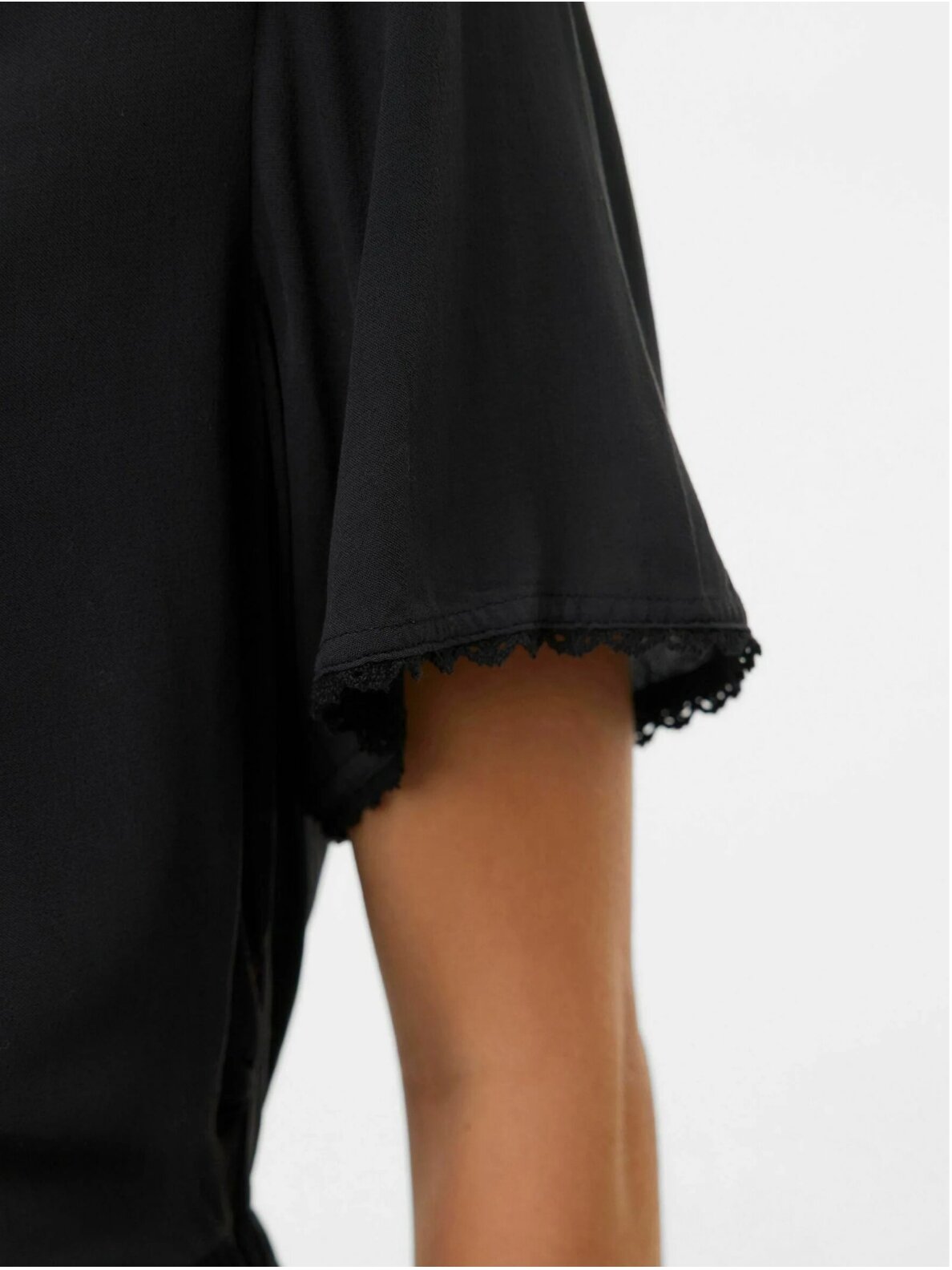 Viscose dress for pregnant and nursing women MLNARA Mama;licious (Black) 4 Viscose dress for pregnant and nursing women MLNARA Mama;licious (Black) 4
