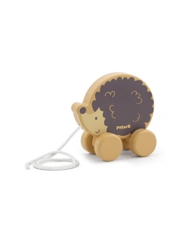 VIGA PolarB Wooden Pull-Along Toy Hedgehog VIGA PolarB Wooden Pull-Along Toy Hedgehog