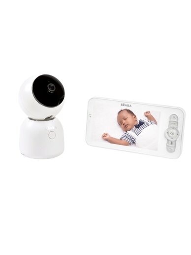 ZEN Video Baby Monitor with Night Light, Béaba (White)