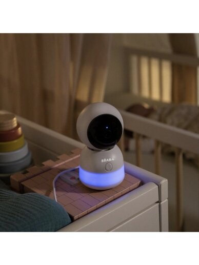 ZEN Video Baby Monitor with Night Light, Béaba (White) 1