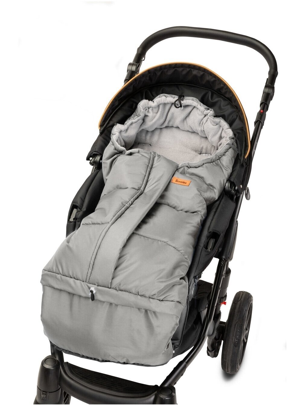 Envelope-sleeping bag Combi 3in1 100-80x45cm, Sensillo (Gray) 4 Envelope-sleeping bag Combi 3in1 100-80x45cm, Sensillo (Gray) 4