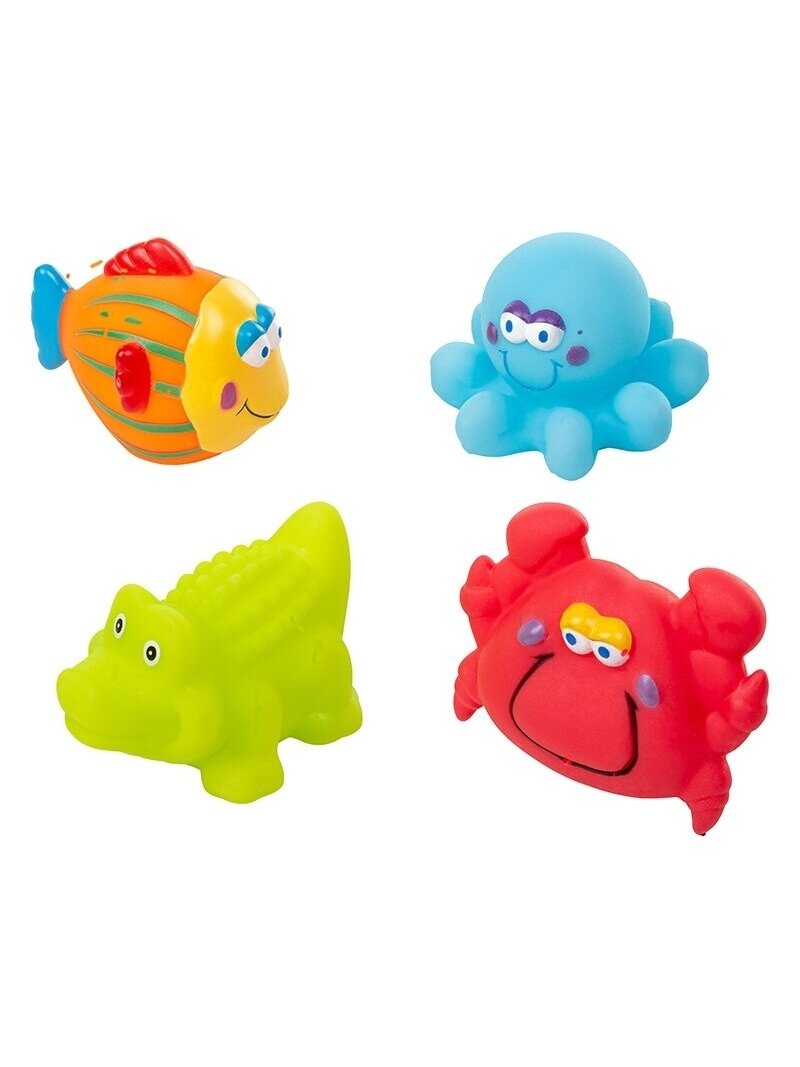 Bath toys set, 4pcs. by Akuku Bath toys set, 4pcs. by Akuku