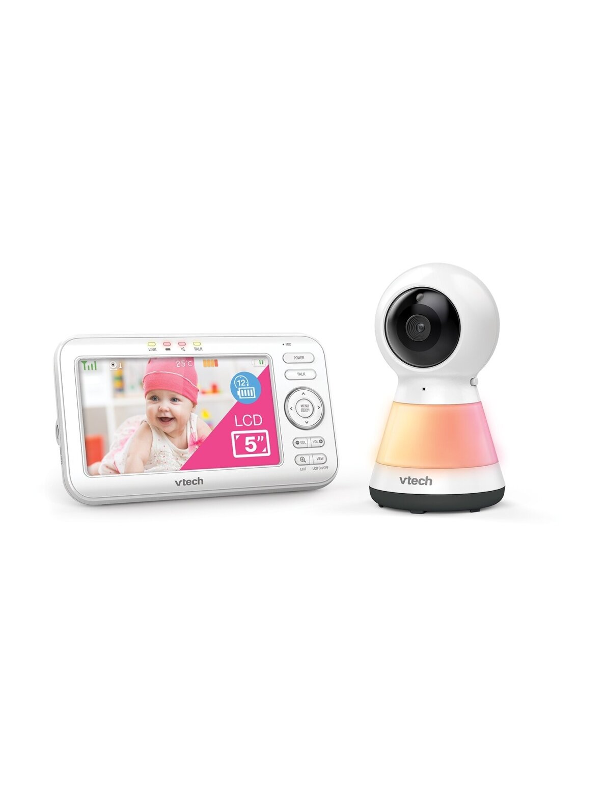 Vtech mobili auklė LCD ekranas 5" kamera VM5255 1 Vtech mobili auklė LCD ekranas 5" kamera VM5255 1