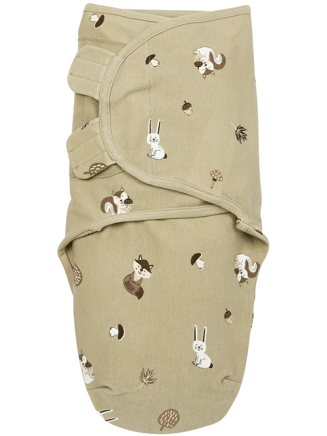Vystyklas-kokonas, 0-3 mėn, Forst Animals sand, TOG 1,0, Meyco Baby