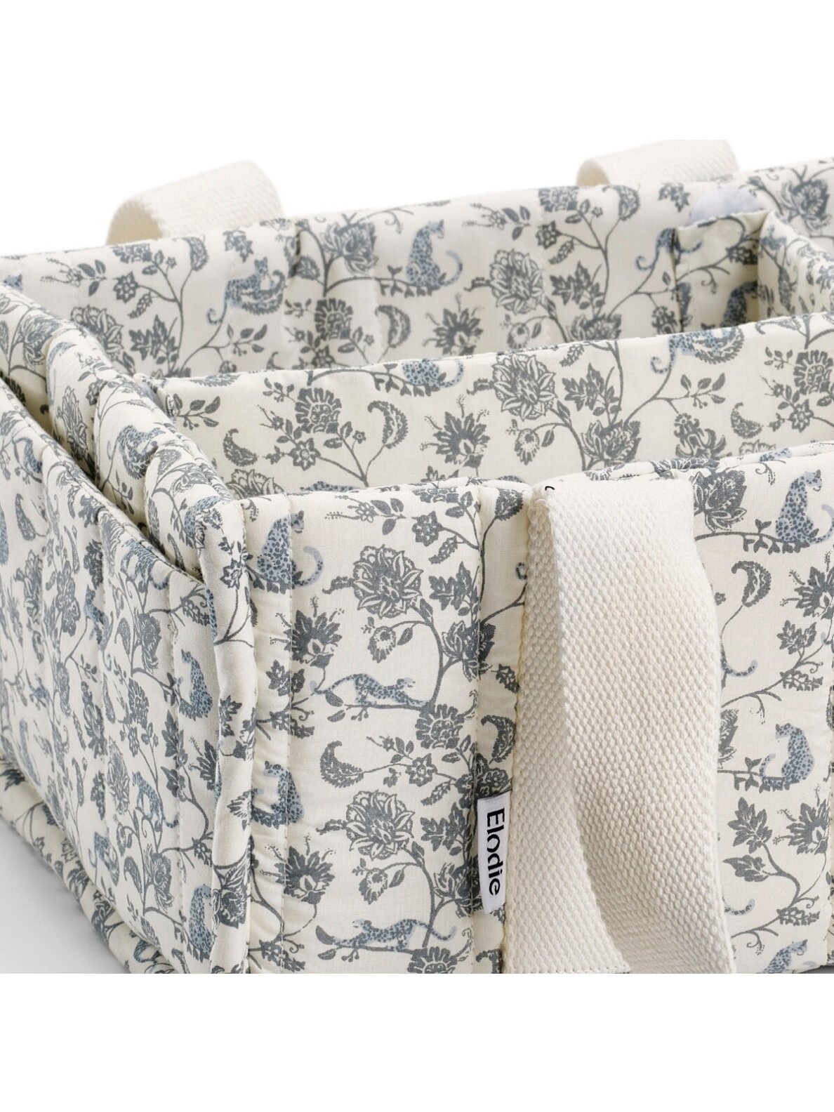 Diaper Caddy, Elodie (Garden Leo Toile) 2 Diaper Caddy, Elodie (Garden Leo Toile) 2