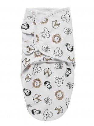 Baby Swaddle, 4-6 months by Meyco Baby Anumal