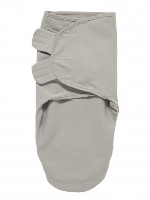 Baby Swaddle, 0-3 months by Meyco Baby (Grey)