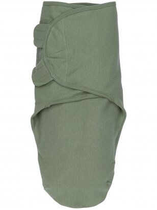 Baby Swaddle, 0-3 months by Meyco Baby (Forest Green)