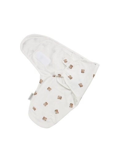 Vystyklas-kokonas, 0-3 mėn, Bear Multicolor, TOG 1,0, Meyco Baby