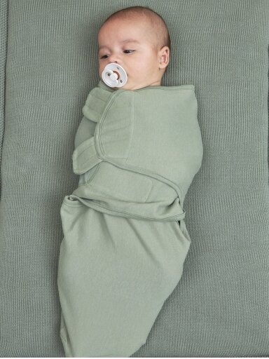 Vystyklas-kokonas, 0-3 mėn., Meyco Baby (Forest Green)