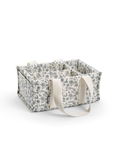 Diaper Caddy, Elodie (Garden Leo Toile) Diaper Caddy, Elodie (Garden Leo Toile)