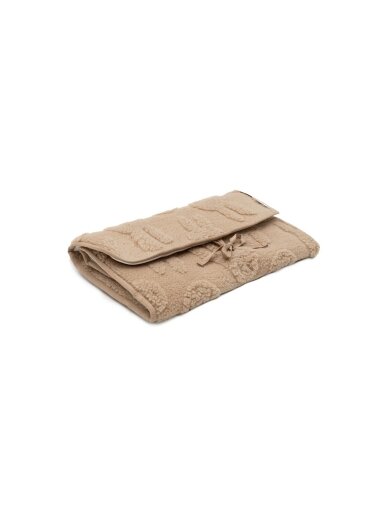 Baby changing mat with pockets, 71x70cm Jollein (Teddy Biscuit) 4