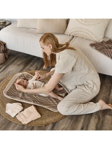 Changing Cushion Cover 45x65 cm, Leander (Woodland Cappuccino) 2