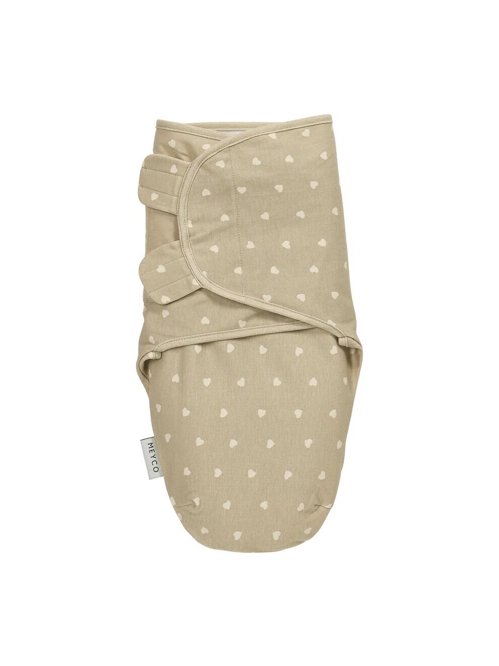 Baby Swaddle, 0-3 months by Meyco Baby Sweet Heart, TOG 1,0