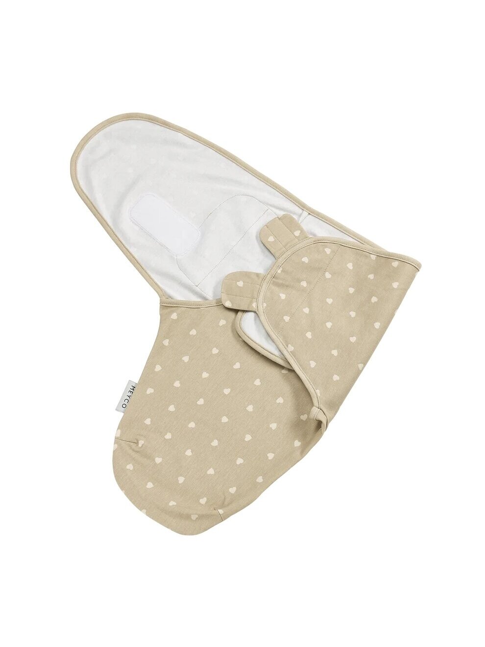 Baby Swaddle, 0-3 months by Meyco Baby Sweet Heart, TOG 1,0  1
