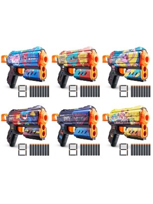 X-SHOT žaislinis šautuvas Poppy Playtime, Skins 1 Flux serija, asort., 36649