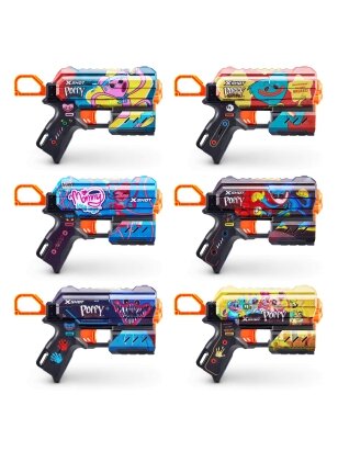 X-SHOT žaislinis šautuvas Poppy Playtime, Skins 1 Flux serija, asort., 36649