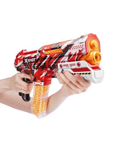 X-SHOT žaislinis šautuvas Hyper Gel, 1 serija, 5000 želinių rutuliukų, asort., 36622 2