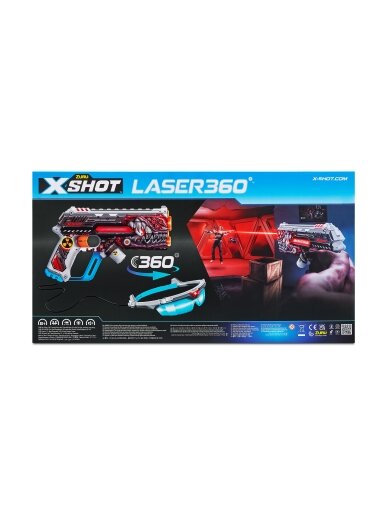 X-SHOT žaislinis šautuvas Laser Skins, 2vnt., asort., 36602 3