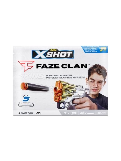 X-SHOT žaislinis šautuvas Menace Faze, Skins 1 serija, 36599 2