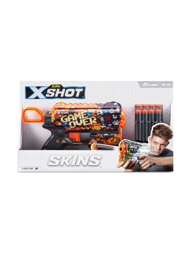 XSHOT žaislinis šautuvas Skins Flux, asort., 36516 11