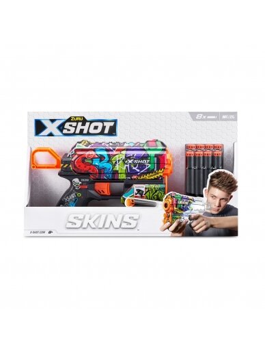 XSHOT žaislinis šautuvas Skins Flux, asort., 36516 5