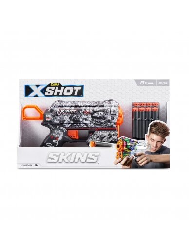 XSHOT žaislinis šautuvas Skins Flux, asort., 36516 8