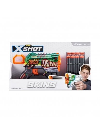 XSHOT žaislinis šautuvas Skins Menace, assort., 36515 13