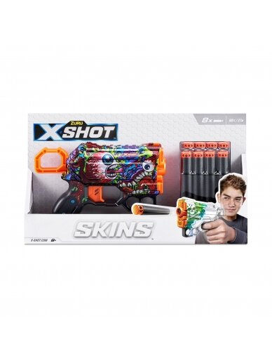 XSHOT žaislinis šautuvas Skins Menace, assort., 36515 3