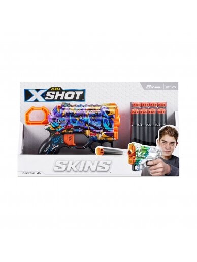 XSHOT žaislinis šautuvas Skins Menace, assort., 36515 9