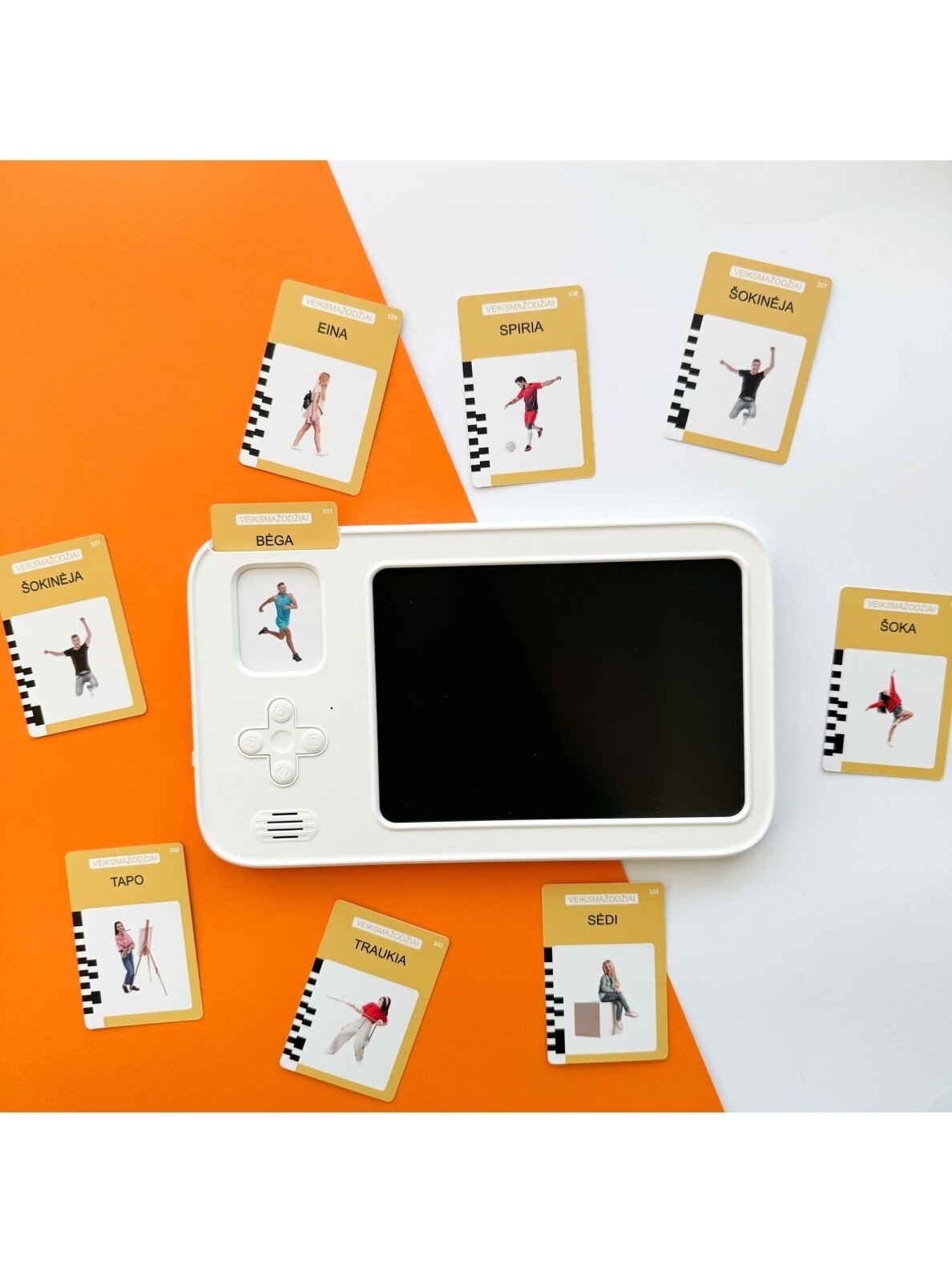 Yes For Skills Lithuanian-voiced cards "Talking Cards" with a drawing tablet 5 Yes For Skills Lithuanian-voiced cards "Talking Cards" with a drawing tablet 5
