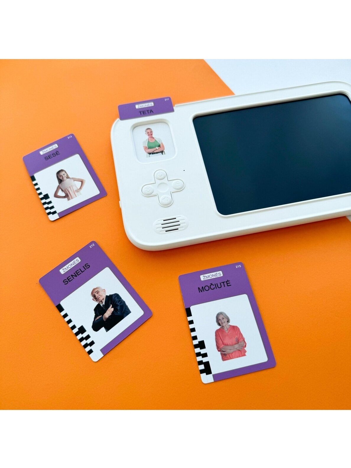 Yes For Skills Lithuanian-voiced cards "Talking Cards" with a drawing tablet 13
