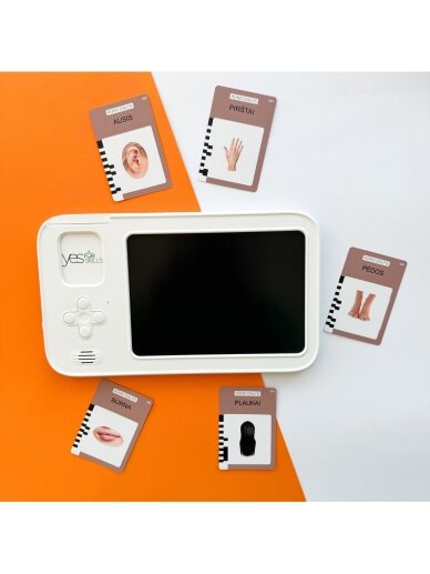 Yes For Skills Lithuanian-voiced cards "Talking Cards" with a drawing tablet 6