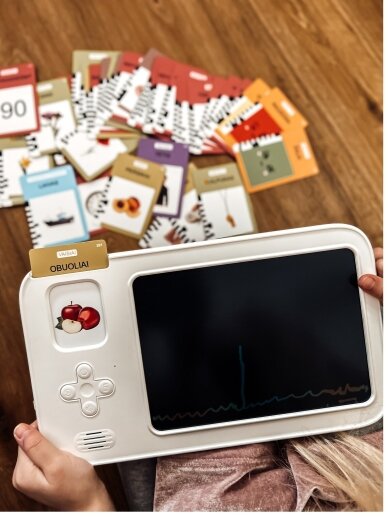 Yes For Skills Lithuanian-voiced cards "Talking Cards" with a drawing tablet 1