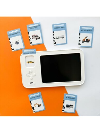 Yes For Skills Lithuanian-voiced cards "Talking Cards" with a drawing tablet 9