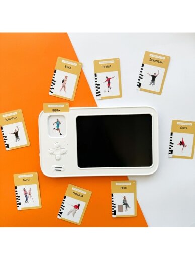Yes For Skills Lithuanian-voiced cards "Talking Cards" with a drawing tablet 5