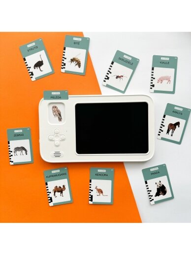 Yes For Skills Lithuanian-voiced cards "Talking Cards" with a drawing tablet 11 Yes For Skills Lithuanian-voiced cards "Talking Cards" with a drawing tablet 11